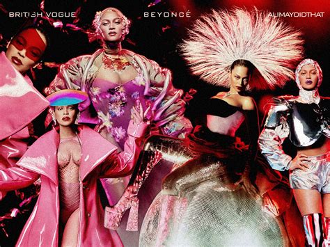 Beyoncé For British Vogue Collage Design By Alimaydidthat On Dribbble