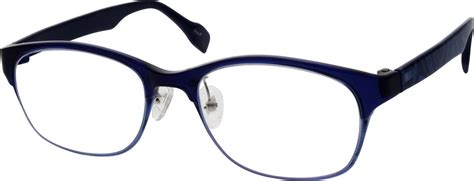 blue plastic full rim frame 2949 zenni optical eyeglasses