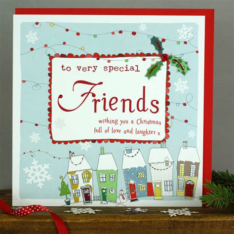 Christmas Card For Special Friends By Molly Mae