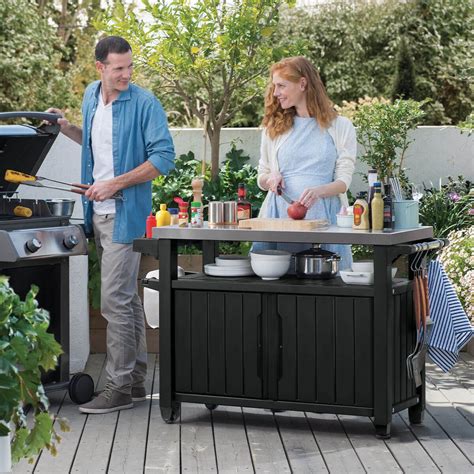 Keter Unity Xl Bbq Table Ruxley Manor