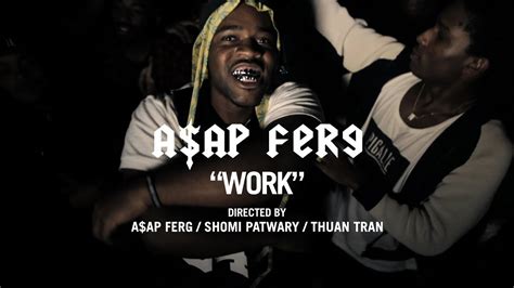 Aap Ferg Work Official Music Video Youtube