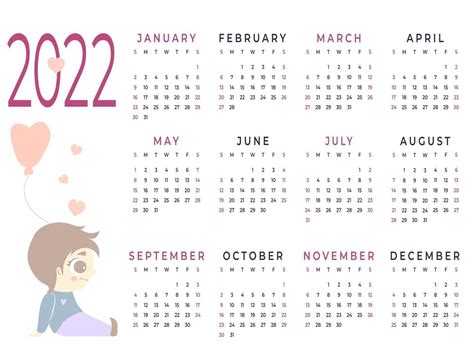 Calendario 2022 Horizontal Calendario Dicembre
