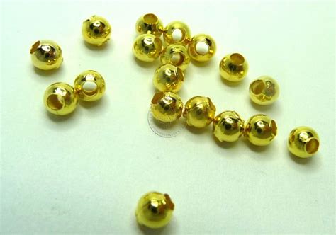Arany színű gyöngy 3,2mm - Gyöngytükör