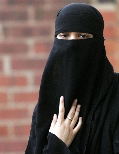 Hijab Vs Burka Black Printed Lycra Islamic Style Festive Wear Burka