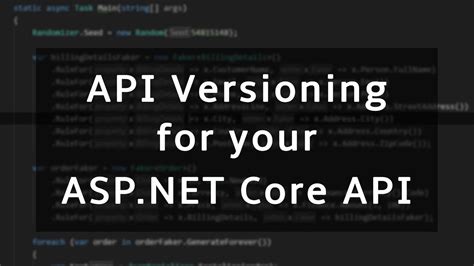 Advanced Versioning In Asp Net Core Web Api Intacs Corporation Hot My