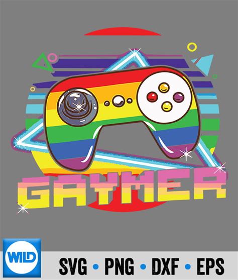 Gaymer Gay Pride Flag Lgbt Gamer Lgbtq Gaming Gamepad Lgbt Flag Svg
