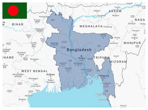 Bangladesh Map Whole Country Map With Details Dream D Vrogue Co