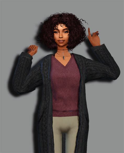 Sims 4 Curly Hair Tumblr