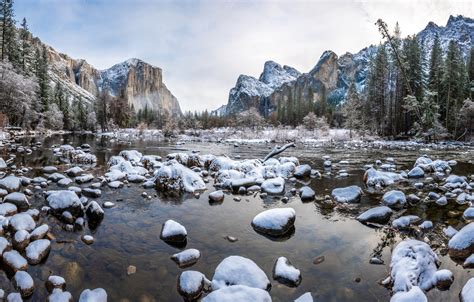 29 Yosemite Winter Desktop Wallpaper Basty Wallpaper