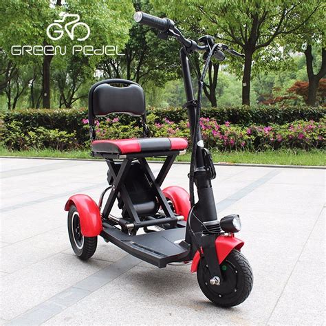 Check spelling or type a new query. China Greenpedel 36V 250W Foldable Electric Trike Scooter ...