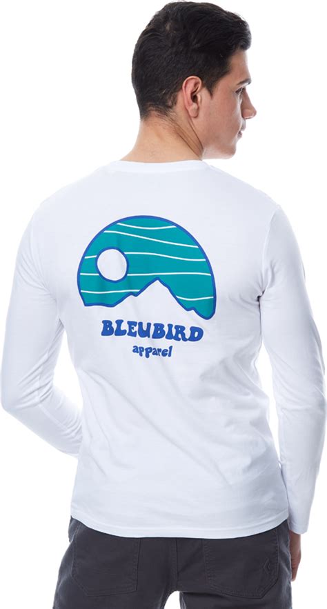 Bleubird Summit Unisex Long Sleeve T Shirt Absolute Snow