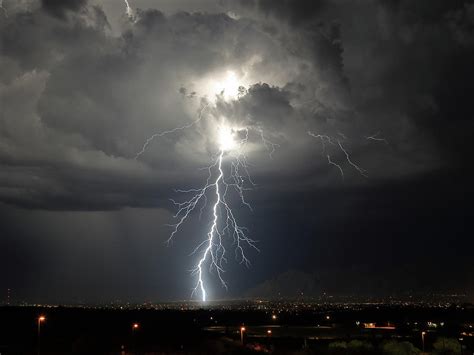 Tucson Arizona Lightning Photograph By Glen Loftis Fine Art America