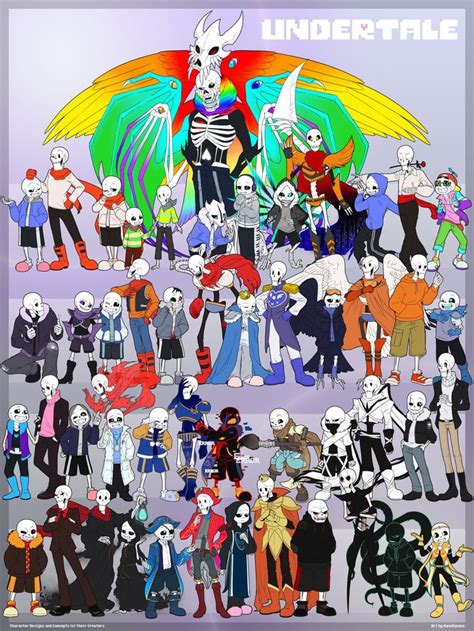 A Drop Of Inspiration A Poster Of Undertale Aus By