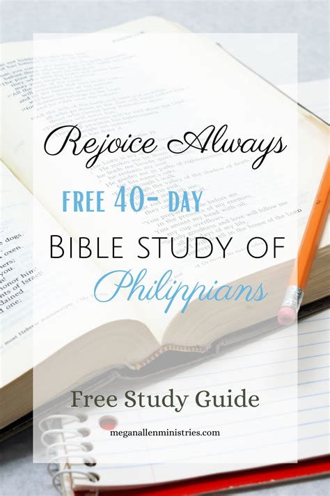 Free Bible Study Of Philippians Printable Study Guide Bible Study