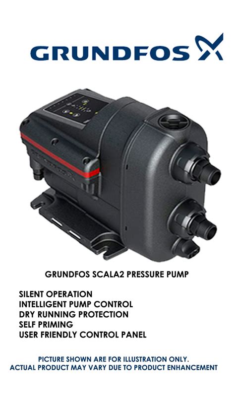 07 47 Bar Grundfos Scala2 Pressure Booster Pump For Domestic Id