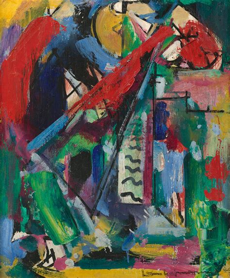 Hans Hofmann Blue Symphony At 1stdibs