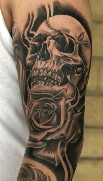 Skull Sleeve Tattoos