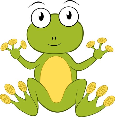 Cartoon Frog Vector Clipart Image Free Stock Photo Public Domain