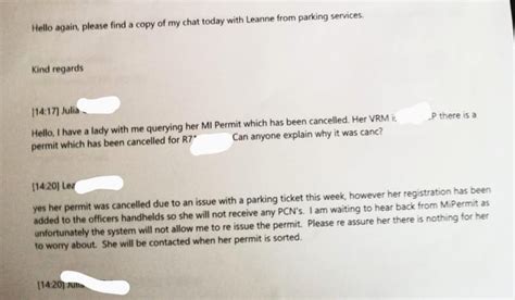 Council Issues Parking Ticket When They Realised We Had A Permit They