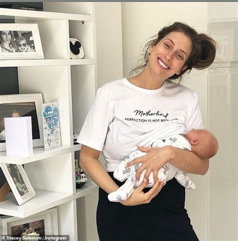 Stacey Solomon Shares Candid Breastfeeding Post With Newborn Son As She