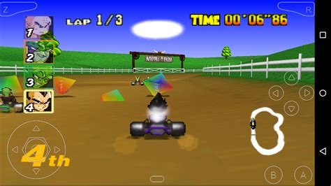 Heroes are trying their hand at karting. Dragon Ball Kart 64 para Android (8MB)