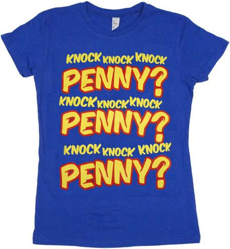Buy Big Bang Theory Penny Girls Shirt Penny Penny Penny Girls Shirt At