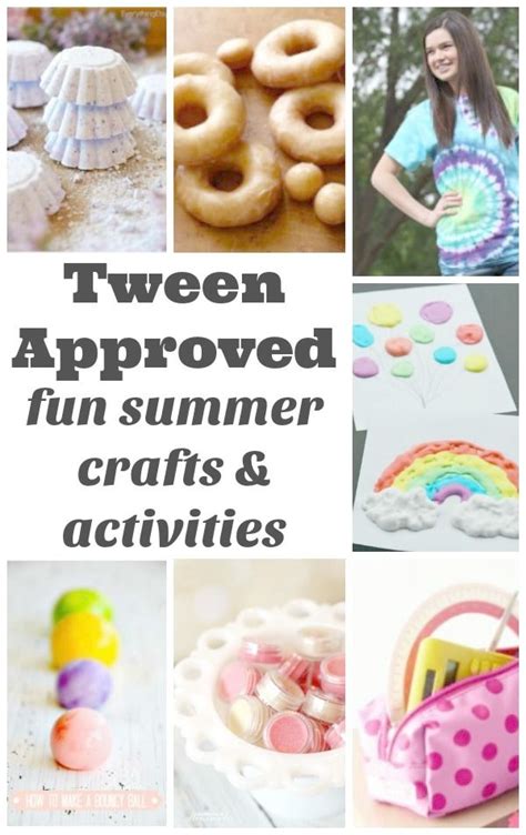 Summer Crafts And Activities For Tweens My Tween Came Up With This