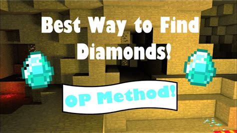 Find Minecraft Diamonds Best Tutorial For Finding Diamonds Fast