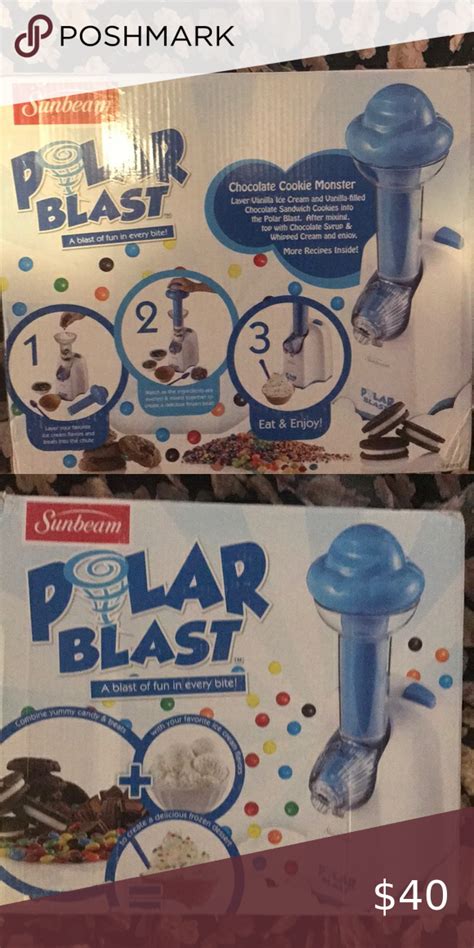 Sunbeam Polar Blast Mixer Vanilla Filling Monster Cookies Sunbeam