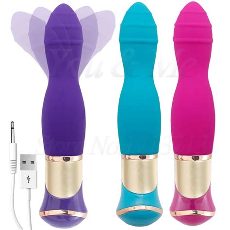 Buy Usb Rechargeable 10 Speed Rotating Vibration G