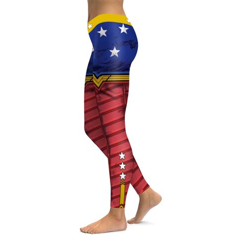 Wonder Woman Workout Leggings For Women Me Superhero