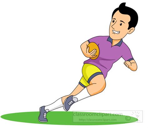 Rugby Clipart Boy Playing Rugby Clipart 6224 Classroom Clipart