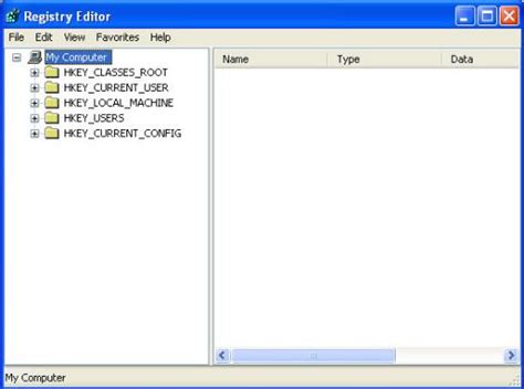 Windows Registry Editor A Place To Access All The Registry Entries
