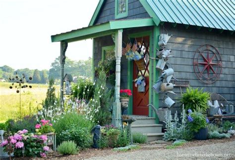 The shed may work as a storage room, a centerpiece, and sometime a key feature in the garden in a same time. 20 Garden Shed Decorating Ideas for the Exterior Suitable ...