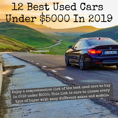 12 Best Used Cars Under 5000 In 2020 Saved By The Cents