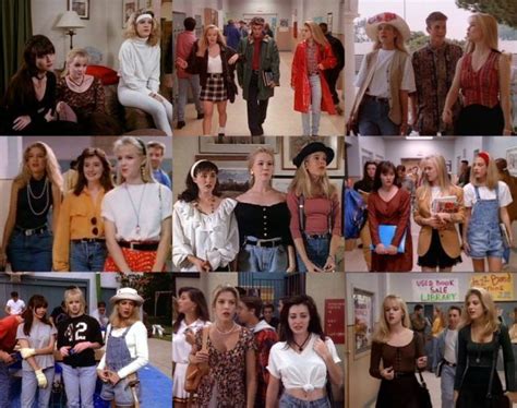 Beverly Hills 90210 90s Fashion Wardrobe Oxygen 90er Mode 90er Party