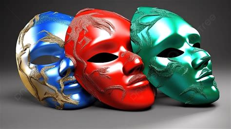 Drama Masks Wallpaper