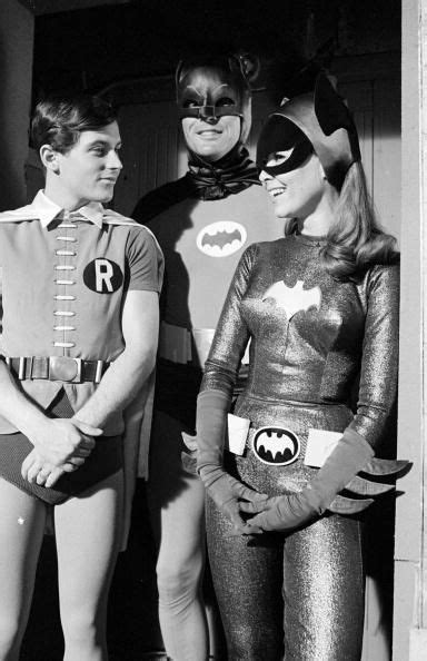 Adman West As Batman Burt Ward As Robin And Yvonne Craig As Batgirl Batman Tv Show Batman Tv