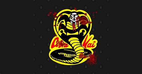 Джон харвитц, хейден шлоссберг, дженнифер челотта. Cobra Kai Dojo (Bloody) Logo - Cobra Kai - Tapestry ...