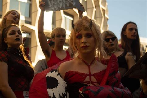A Group Of Trans Activists Just Held A Protest Fashion Show On The