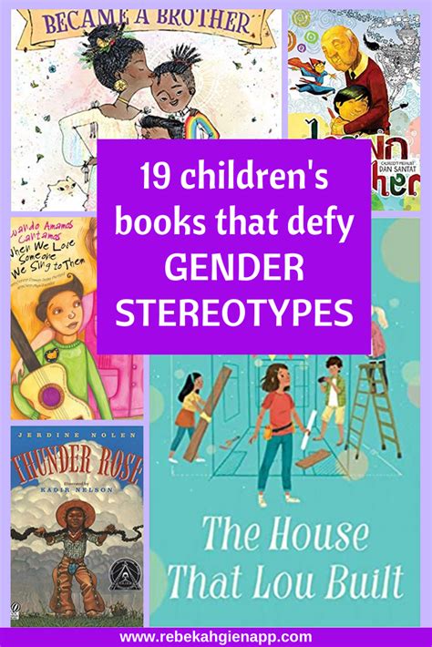 19 Childrens Books That Defy Gender Stereotypes The Barefoot Mommy