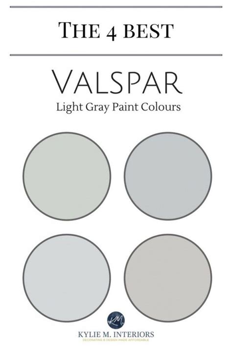 Valspar Paint 12 Best Light Gray Paint Colours Valspar Greige Paint