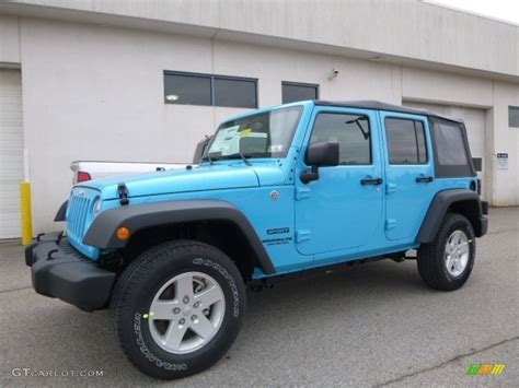 2017 Chief Blue Jeep Wrangler Unlimited Sport 4x4 118135955 Photo 9