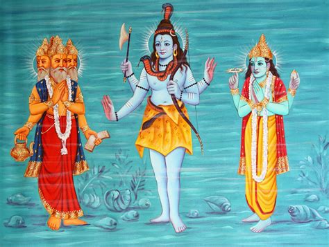 Wisdom Of Hinduism Origin Of Lord Vishnu And Lord Brahma And Proving