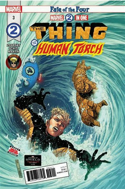 Marvel 2 In One The Thing And The Human Torch 3 Dec170871 Chip