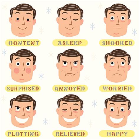 Facial Expression Clip Art Vector Images And Illustrations Istock