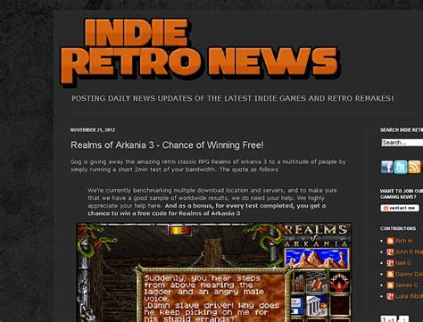 Indie Retro News Indie Retro News Celebrates Over 5 Years Of Gaming News