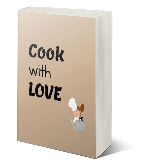 Cook With Love Recipe Book To Write In Favorite Recipes Cookbook