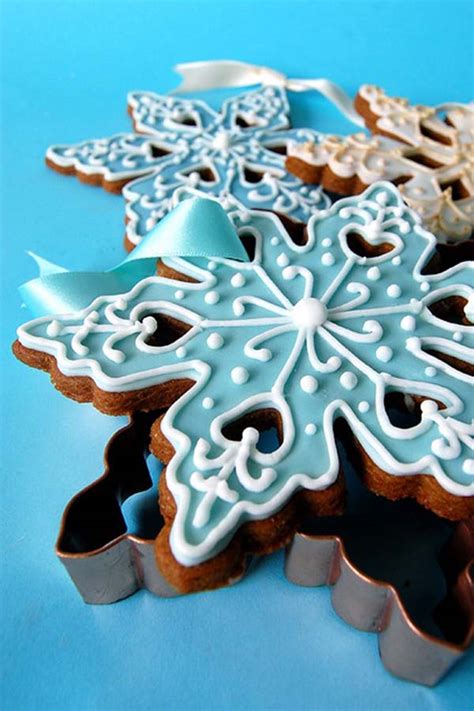 Day 5 Holiday Favorites Snowflake Cookies