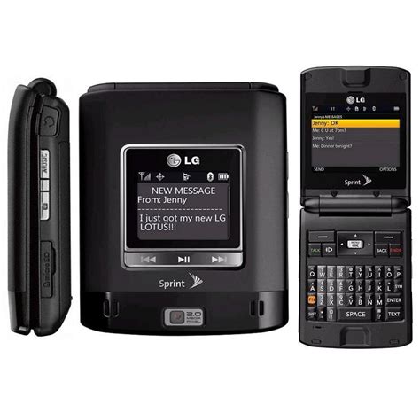 Lg Lotus Lx600 Black Sprint Cell Phone Refurbished 13068613